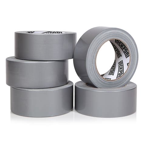 Lockport Heavy Duty Duct Tape Silver 2 Inches X 30 Yards 5 Per Pack