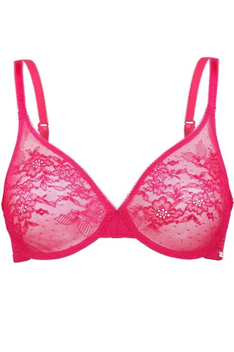 gossard glossies lace bra hot pink pink bra mysmartypants