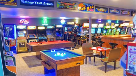 Decorate your dream house, private bedroom, cosy living room, bathroom or lovely study room! The Basement Arcade - Vintage Vault Arcade Tour 2019 (Day ...