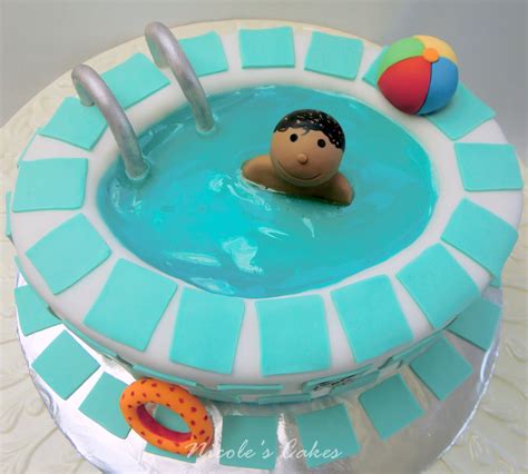 Confections Cakes Creations Swimming Pool Birthday Cake