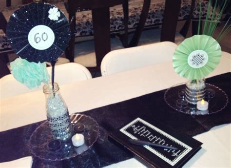 Celebrate your loved one turning 60 years young with our selection of 60th birthday decorations. Table Decor for 60th birthday | 60th birthday, Party theme ...