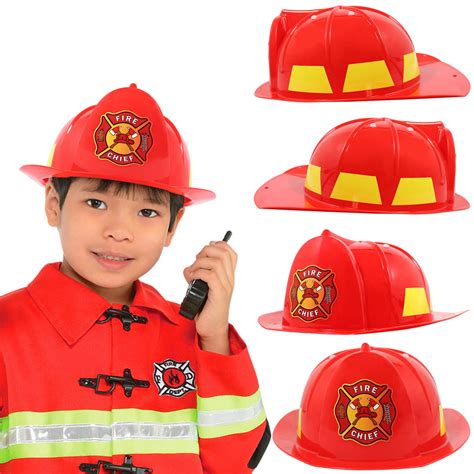 Buy Anapoliz Kids Firefighter Hat Fire Chief Helmet For Kids