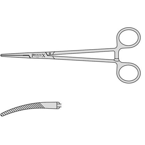 Schnidt Artery Forceps With Box Joint 190mm Curved Health And Care