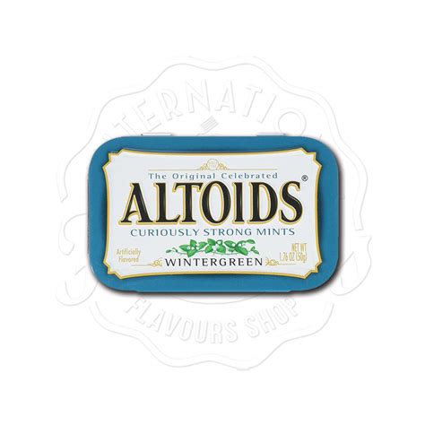Altoids Wintergreen Mints 50g Flavers International Flavours Shop