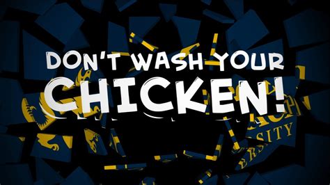 Don't Wash Your Chicken 