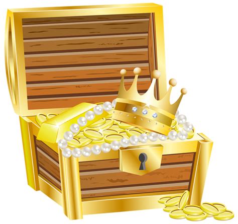 Treasure Chest Png Transparent Image Download Size 600x564px