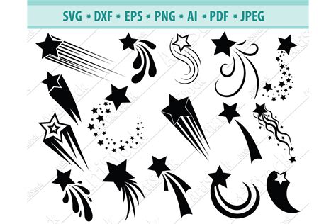 Download Shooting Star Svg Free Images Free Svg Files Silhouette And