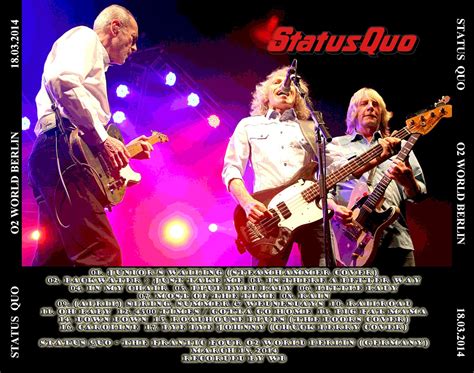1996 status quo & maddy prior: Status Quo-Live in Berlin 2014