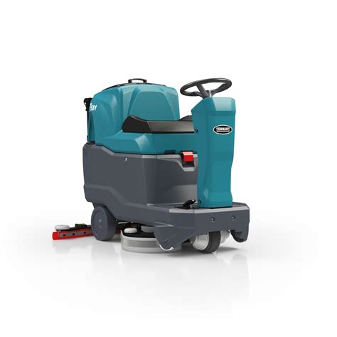 Ride On Scrubber Dryer T581 Tennant Battery Powered Compact