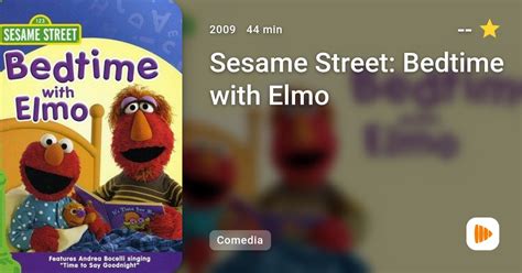Sesame Street Bedtime With Elmo Playmax