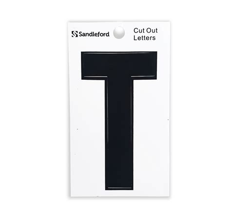 105mm Cut Out Letter Self Adhesive A Sandleford