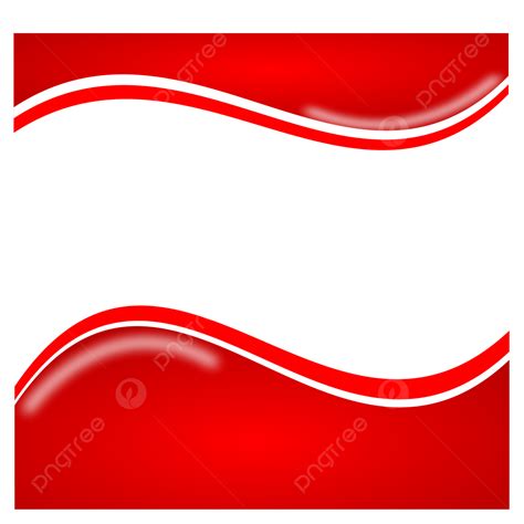 Creative Red Curve Banner Shapes Banner Shapes Curve Wave Png