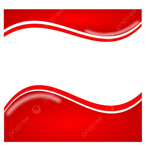Creative Red Curve Banner Shapes, Banner Shapes, Curve, Wave PNG