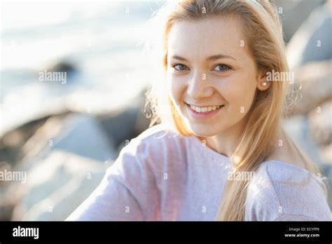 Blonde Teenage Girl Hi Res Stock Photography And Images Alamy