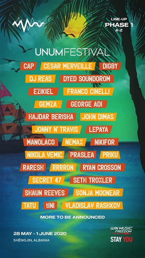 Unum Festival Drops First Wave Of Names For Its 2020 Edition Rave Jungle