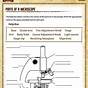 Label Parts Of Microscope Worksheet