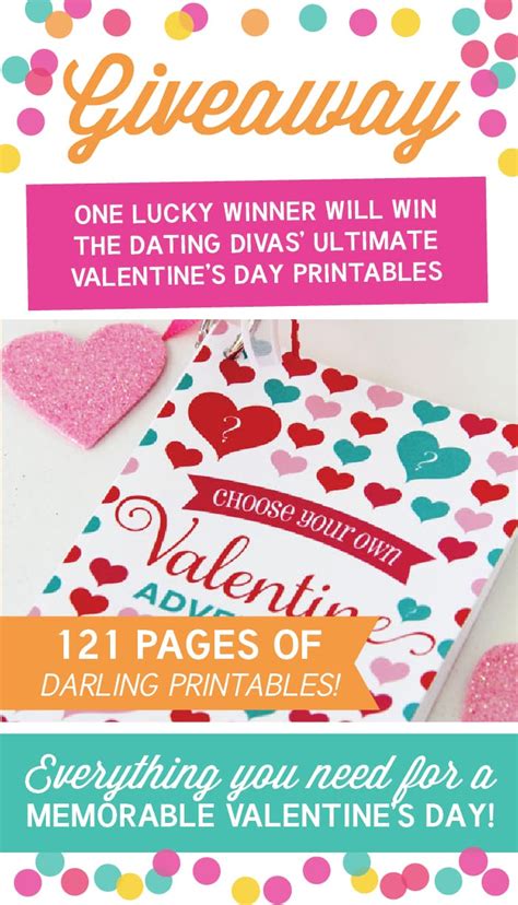 Win The Ultimate Valentines Day Printable Pack The Dating Divas