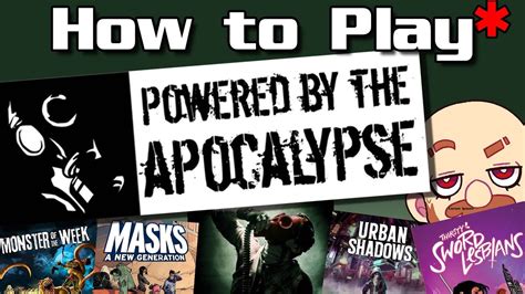 How To Play Pbta Powered By The Apocalypse Youtube