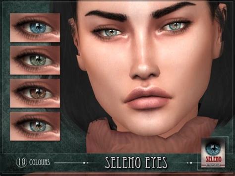 Seleno Eyes For The Sims 4 Found In Tsr Category Sims 4 Eye Colors