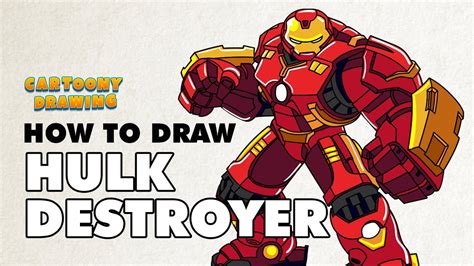 Follow our easy, step by step lesson designed for kids & beginners. IRONMAN - How to draw IRONMAN - HULK DESTROYER - YouTube