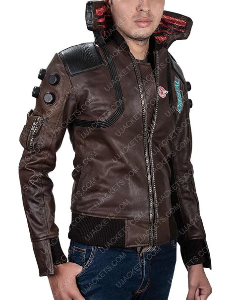 Cyberpunk 2077 Leather Jacket Ujackets