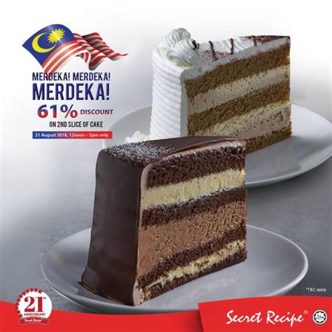 Unwrapping secret recipe's chocolate indulgence cake entrance music by: Secret Recipe Merdeka Promotion 61% Discount on Second ...