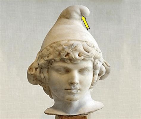 Classical Eponym A Marble Bust Of The Phrygian Cap Named After