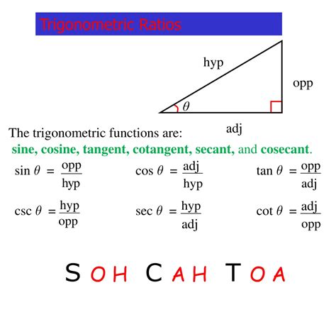 Ppt Right Triangle Trigonometry Powerpoint Presentation Free