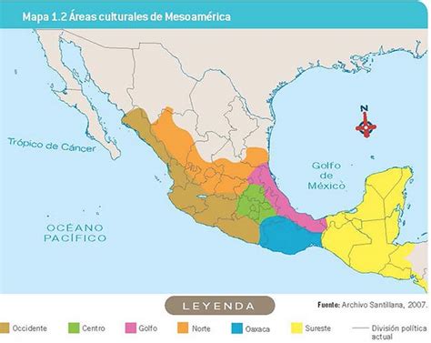Collection Of Mapa De Las Culturas En Mexico Dise 241 O E Ilustraci