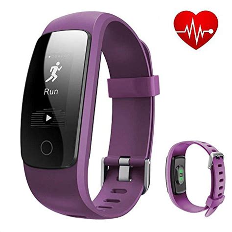 Fitness Tracker Upgraded Version Redgo Heart Rate Monitor Slim Smart