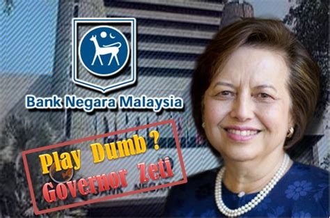 The change is reflected in an updated version of bank negara's organisation structure that was uploaded on its website bnm.gov.my. Malaysians Must Know the TRUTH: Congrats Najib, You're Now ...