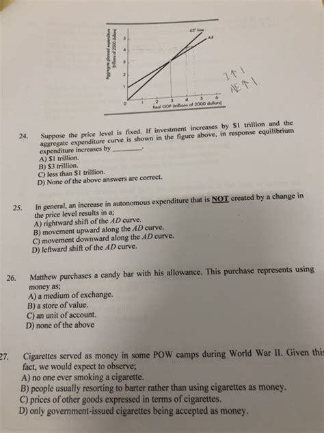 Solved Line Real Gdp Riions Of Dollars Suppose The Chegg Com