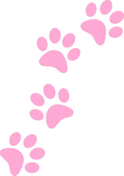 Dog Paw Kitten Clip Art Paws Png Download 420597 Free