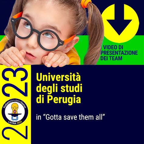 Università Degli Studi Di Perugia Psg 2023 Pediatric Simulation Games