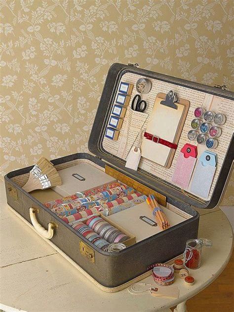 20 Diy Vintage Suitcase Decorating Ideas Diy Suitcase Suitcase