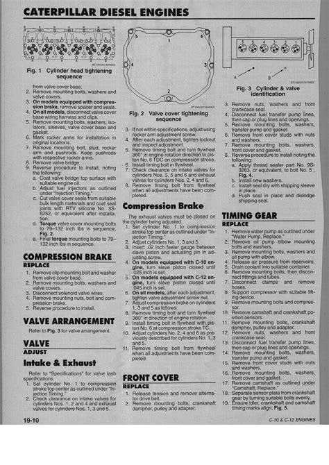 I am looking for cat 3406 s.no 2ws12392 workshop manual for all front gears and their torque specs. How do you adjust a fuel injector and valve/specs for ...