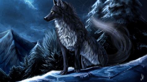 Anime Wolf Art Wallpapers Banmaynuocnong