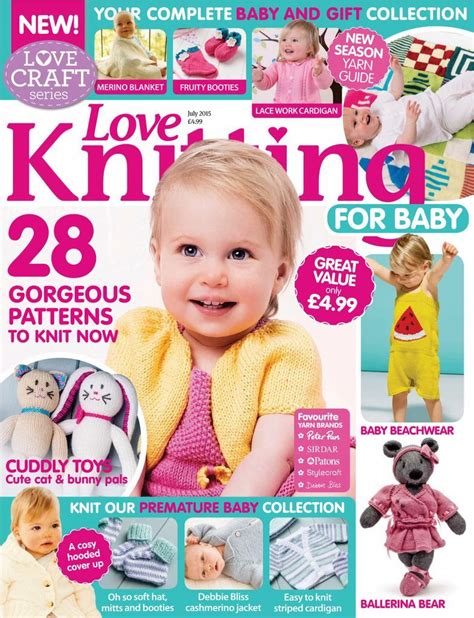Love Knitting For Baby July Digital Baby Stricken Love Knitting Baby
