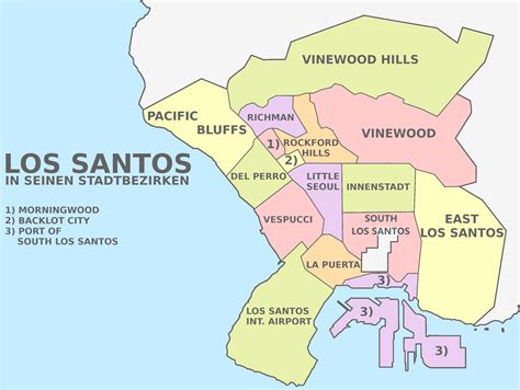 Los Santos V Gta Wiki