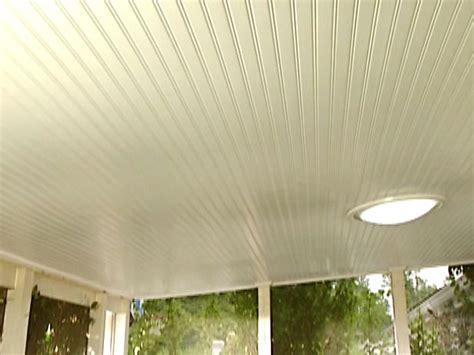 How To Install A Beadboard Ceiling In A Porch Beadboard Ceiling