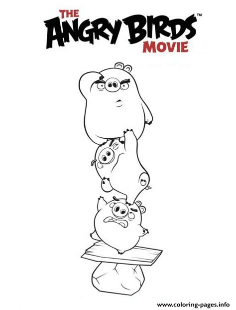 The release of the american movie took place on may 12, 2016. Angry Birds Movie 2016 Coloring Pages Printable
