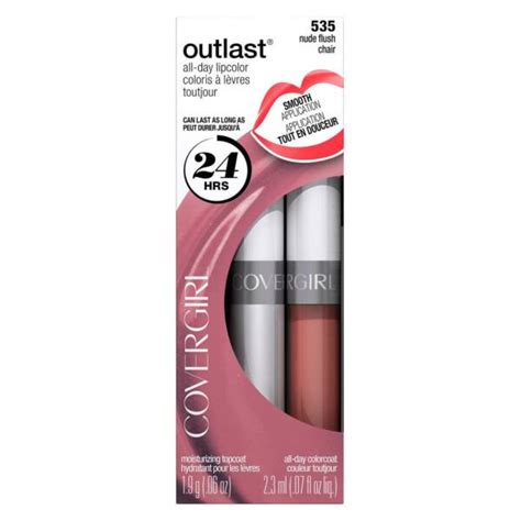 Covergirl Outlast All Day Lipcolor 535 Nude Flush For Sale Online Ebay