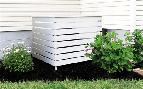 How To Build An Outdoor Air Conditioner Cover American Homeowners