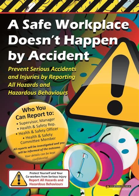 Accident Reporting 1 Safety Posters Promote Safety Health And