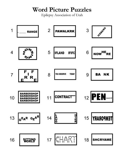 Printable Word Puzzles Puzzles Pinterest Brain Teasers Brain And