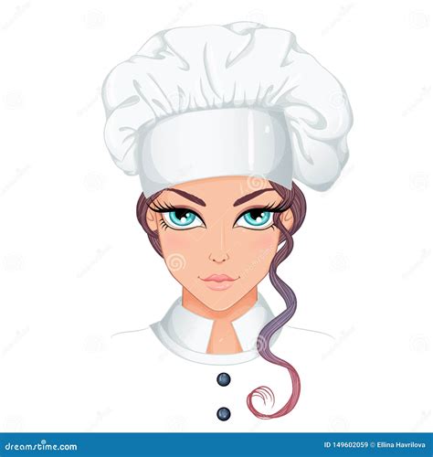 Woman Chef Stock Vector Illustration Of Vector People 149602059