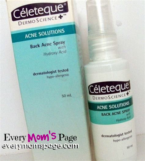 Celeteque Back Acne Spray Productreview