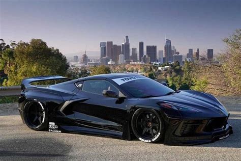 extreme widebody chevy corvette c8 hits the streets carbuzz