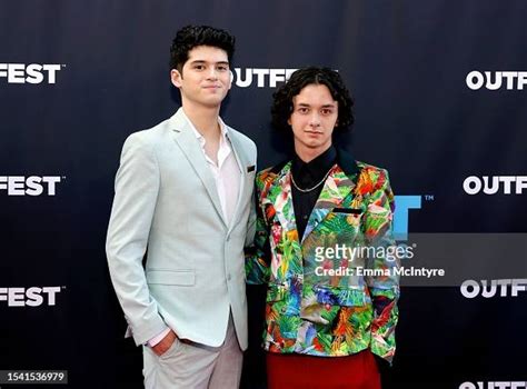 Max Pelayo And Reese Gonzales Attend The 2023 Outfest Los Angeles