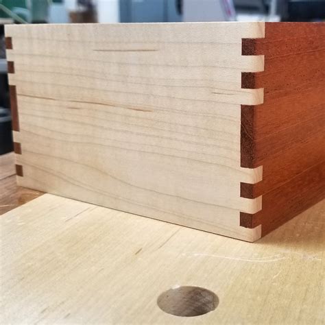 This Week I Had Some Fun With Center Keyed Box Joints Instructional